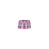 Mini-jupe plissée rose style ecossais 